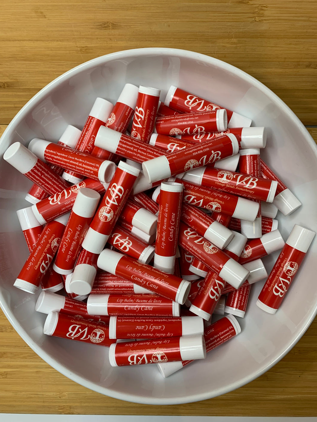 Candy Cane Lip Balm