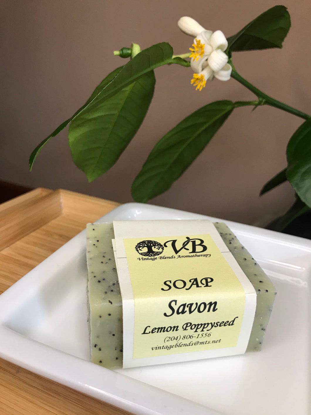 Lemon Poppyseed soap
